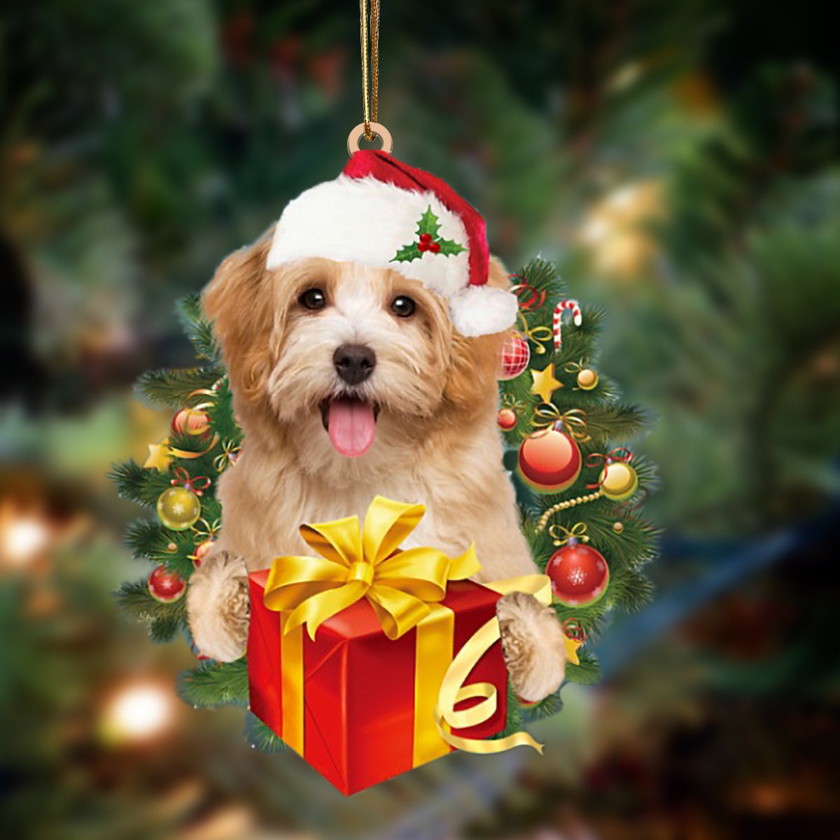 Havanese-Dogs give gifts Hanging Ornament - Best gifts your whole family