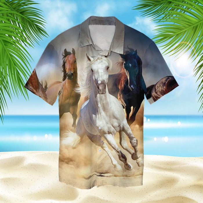 Horse Hawaiian Shirt,Hawaiian Shirt Gift,Christmas Gift