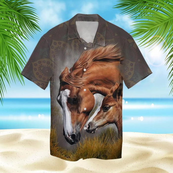 Horse Hawaiian Shirt,Hawaiian Shirt Gift,Christmas Gift