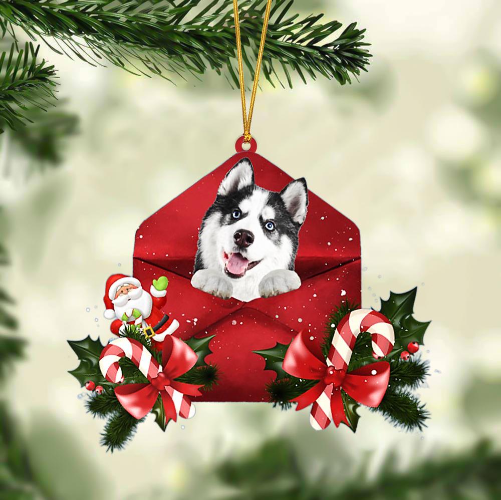 Husky Christmas Letter Ornament Dog Christmas Decoration - Best gifts your whole family