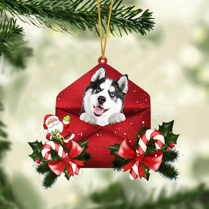 Husky Christmas Letter Ornament Dog Christmas Decoration - Best gifts your whole family