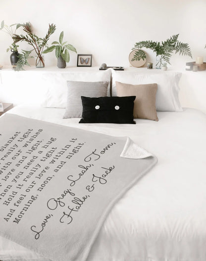 Mother’s Day Gift Personalized Blanket Dear Mom Birthday Gift For Mom Grandma Blanket Boy Mom Gift For Wife Birthday Gift For Her Girlfriend