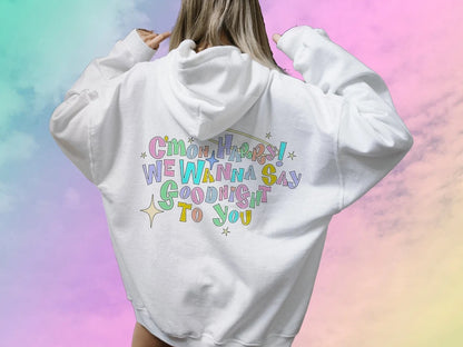 C'mon Harry, we wanna say goodnight to you Hoodie, As It Was Coloring Book Hoodie