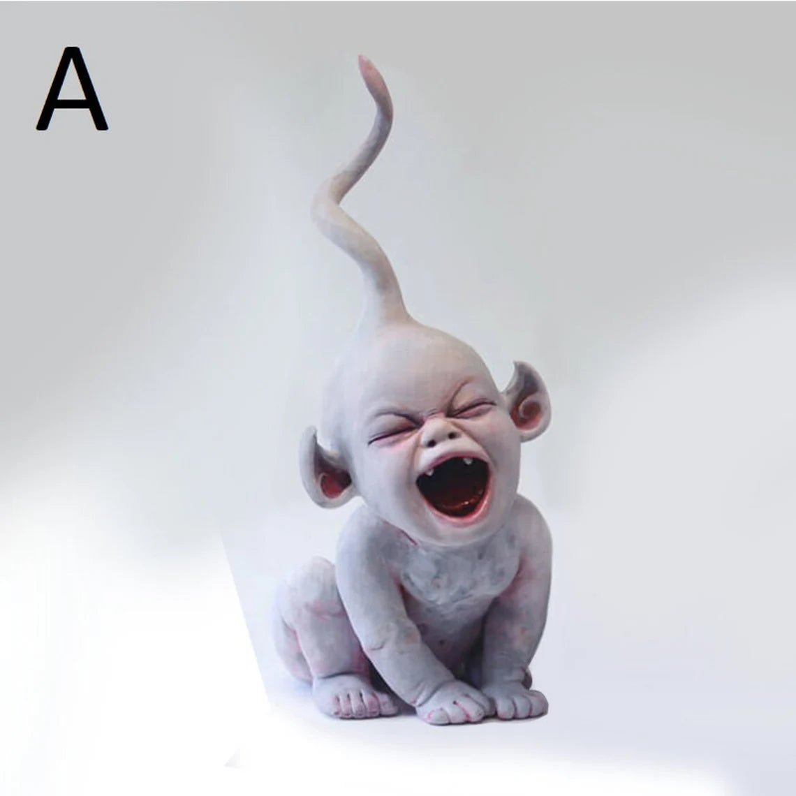 Horror Baby Handmade Doll Vampire baby Resin Crafts Ornaments Simulation Horror Doll Ornaments Festival Toys Inactive