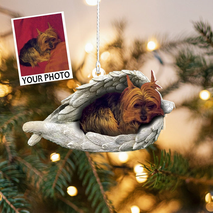 Personalized Dog Photo Ornament, Christmas Gifts, Memorial Gifts, Dog Lover Gifts, Pet Owner Gifts, Custom Christmas Picture Ornament.