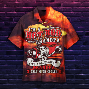 I'm A Hot Rod Grandpa Hawaiian Shirt | For Men & Women | Adult | HW3889