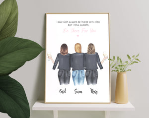 Personalized Picture Unique Best friend print, Best friend gift, Friendship print, Friendship Gift, Personalised Best Friend print, Besties Gift, Custom Gift