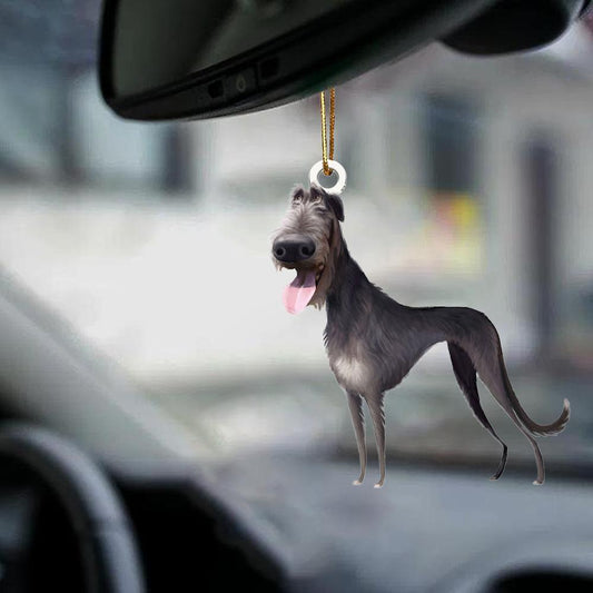 Irish Wolfhound-Look At Me-Two Sided Ornament - Best gifts your whole family