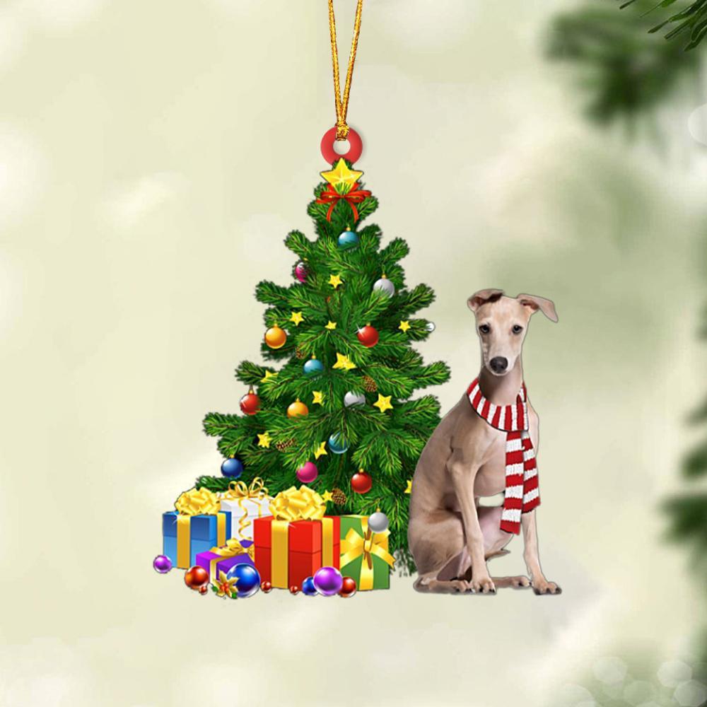 Italian Greyhound-Christmas Star Hanging Ornament - Best gifts your whole family