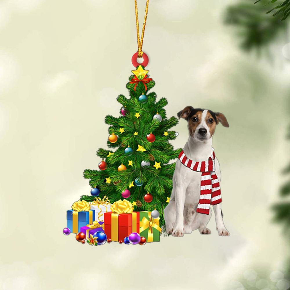 Jack Russell Terrier 1-Christmas Star Hanging Ornament - Best gifts your whole family