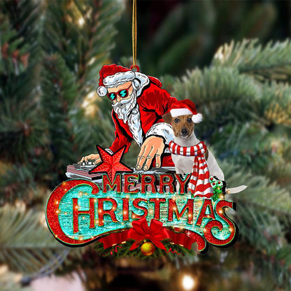 Jack Russell Terrier (8)-Christmas Rock Two Sided Ornament - Best gifts your whole family