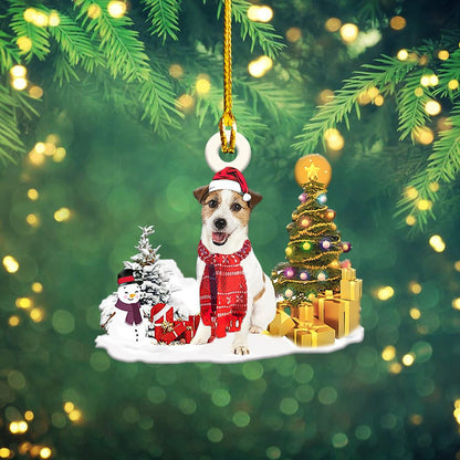 Jack Russell Terrier Christmas - Shaped Ornament - Nt168 - OR6 - Best gifts your whole family
