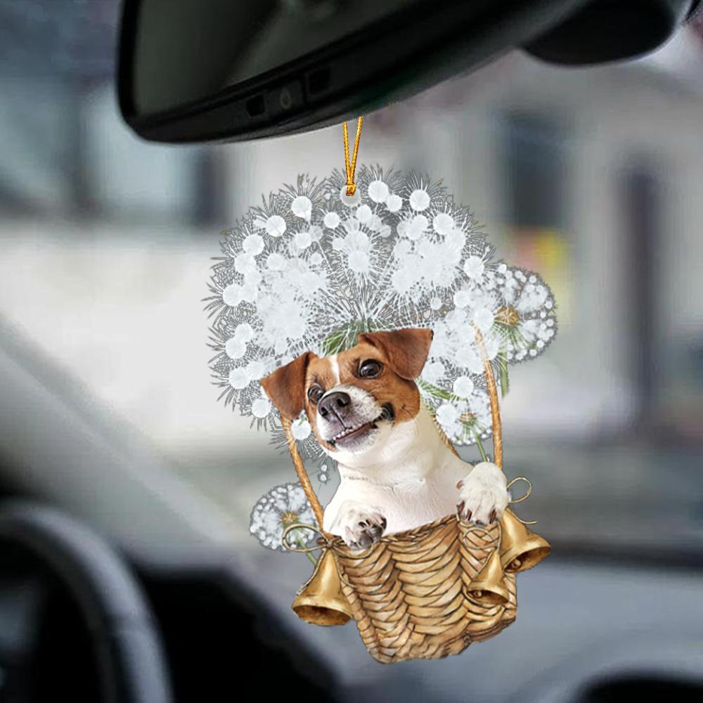 Jack Russell Terrier-Dandelion-Two Sided Ornament - Best gifts your whole family