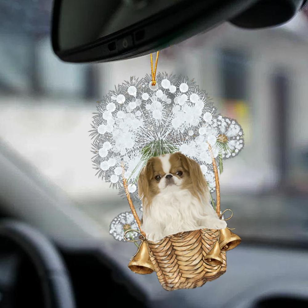 Japanese Chin-Dandelion-Two Sided Ornament - Best gifts your whole family