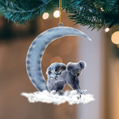 Koala Blue Moon Hanging Ornament Christmas Tree Ornament Godmerc - Best gifts your whole family