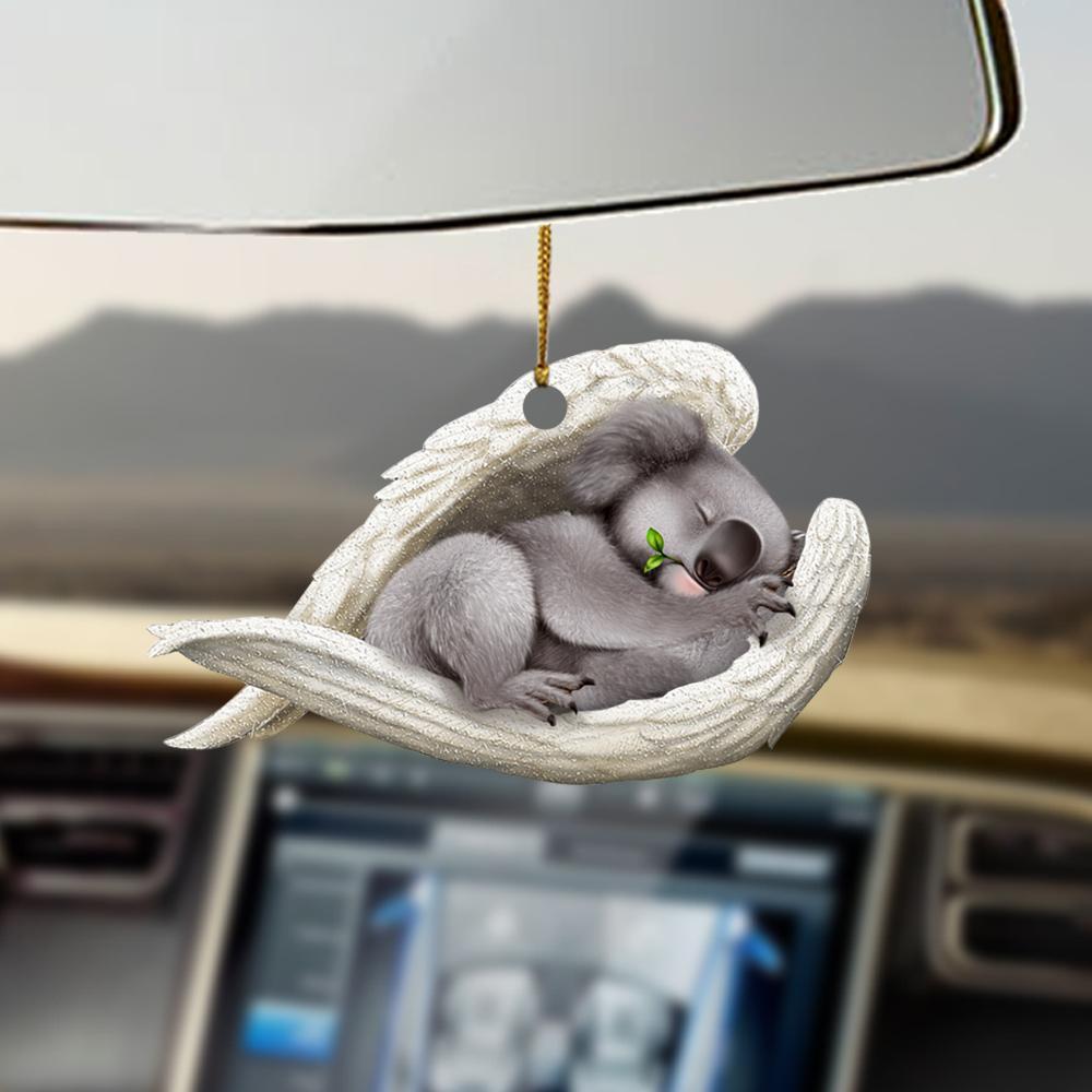 Koala sleeping angel koala lovers dog moms ornament - Best gifts your whole family