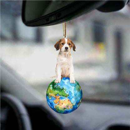 Kooikerhondje-Around My Dog-Two Sided Ornament - Best gifts your whole family