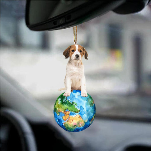 Kooikerhondje-Around My Dog-Two Sided Ornament - Best gifts your whole family