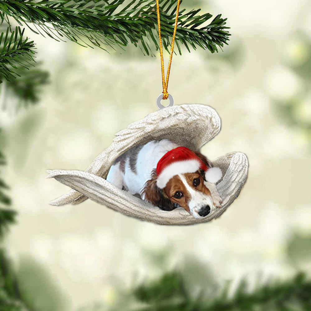 Kooikerhondje Sleeping Angel Christmas Ornament Godmerc - Best gifts your whole family