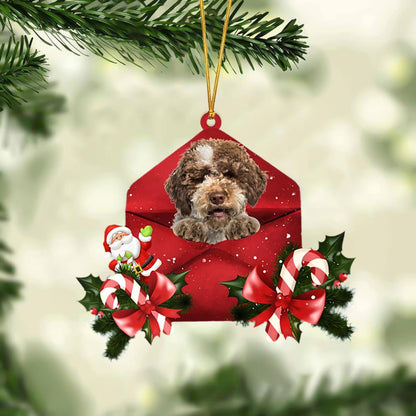 Lagotto Romagnolo Christmas Letter Ornament Dog Christmas Decoration - Best gifts your whole family