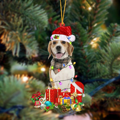 Lemon Beagle-Dog Be Christmas Tree Hanging Ornament - Best gifts your whole family