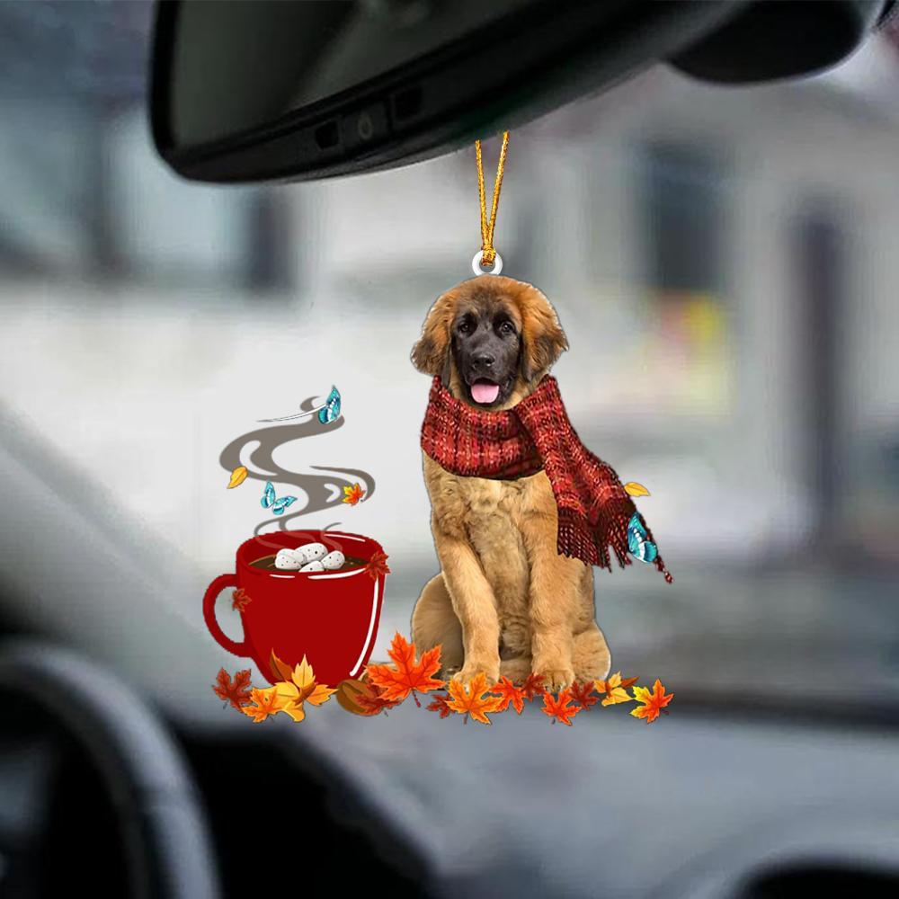 Leonberger-Fall Chocolate-Two Sided Ornament - Best gifts your whole family