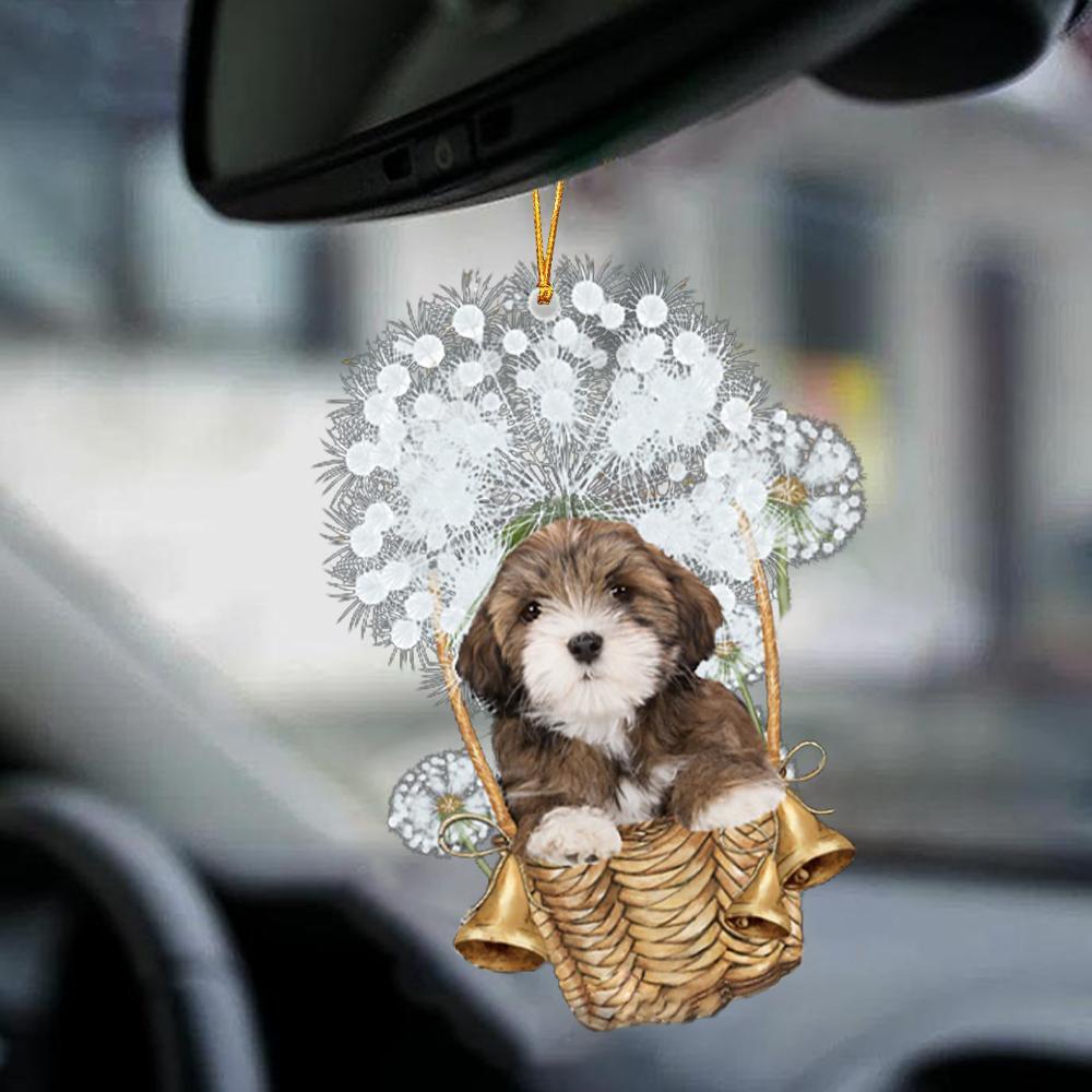 Lhasa Apso-Dandelion-Two Sided Ornament - Best gifts your whole family
