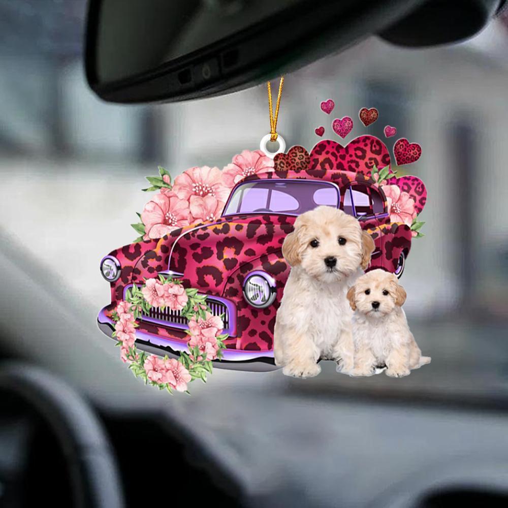 Maltipoo-Make My Life-Two Sided Ornament - Best gifts your whole family