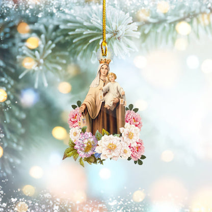 Mama Mary - Christian Car Ornament - Best gifts your whole family