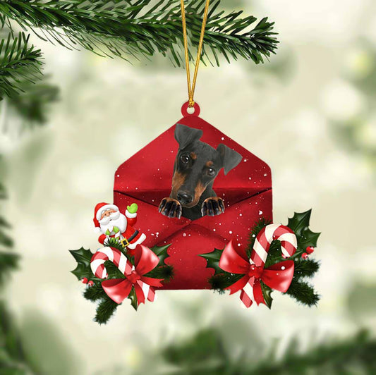 Manchester Terrier Christmas Letter Ornament Dog Christmas Decoration - Best gifts your whole family