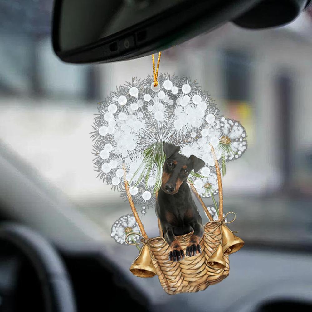 Manchester Terrier-Dandelion-Two Sided Ornament - Best gifts your whole family