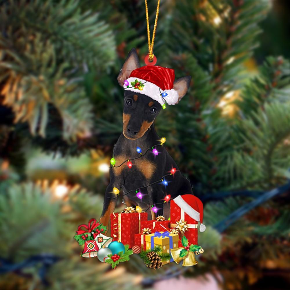 Manchester Terrier-Dog Be Christmas Tree Hanging Ornament - Best gifts your whole family