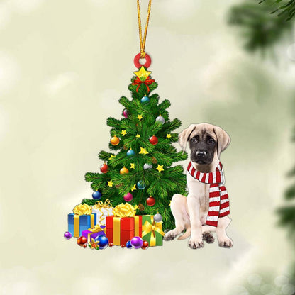 Mastiff-Christmas Star Hanging Ornament - Best gifts your whole family