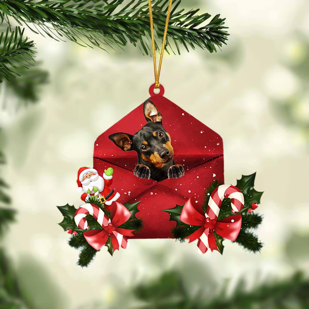 Miniature Pinscher Christmas Letter Ornament Dog Christmas Decoration - Best gifts your whole family