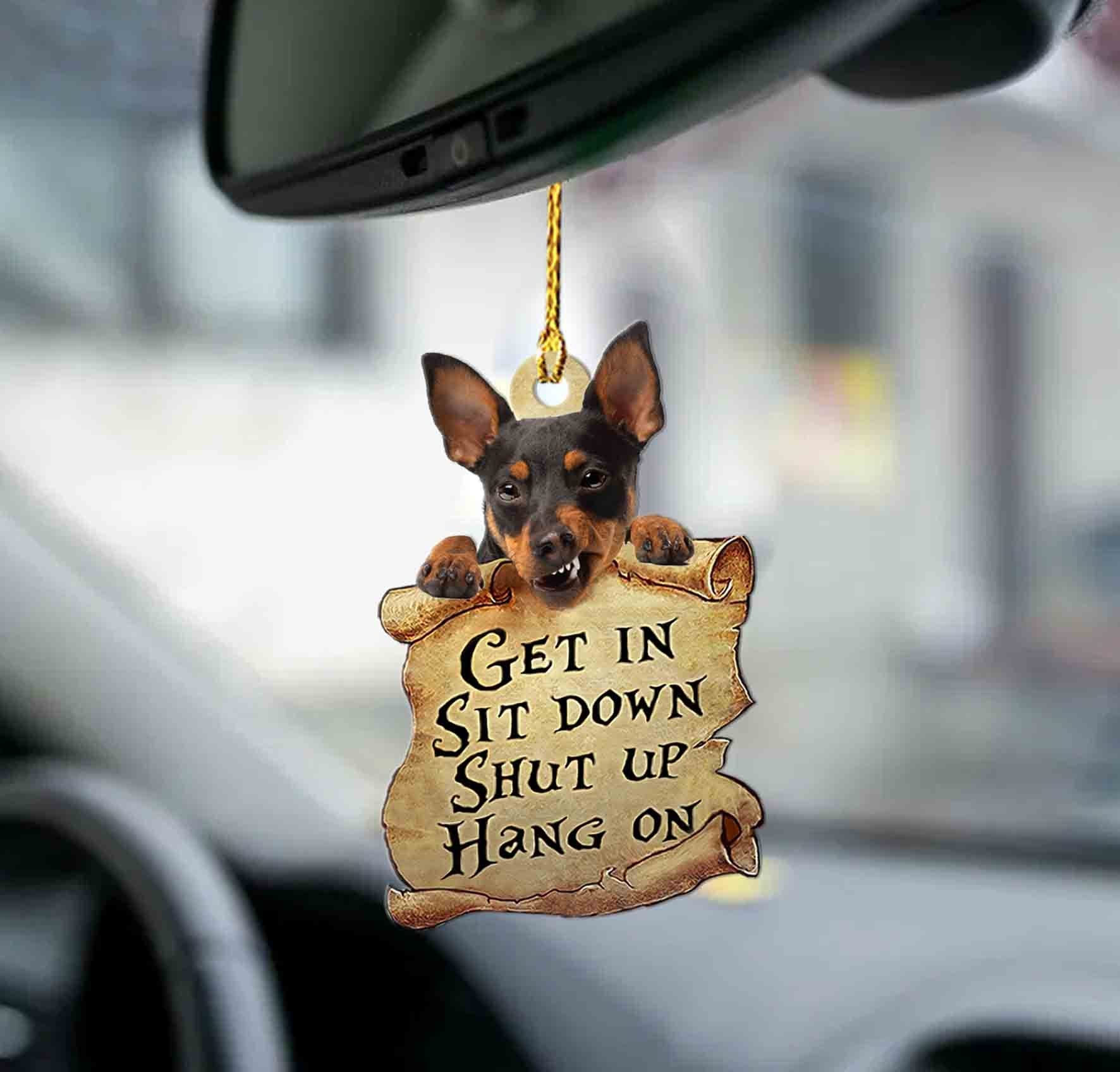 Miniature Pinscher Get In Minpin Lover Two Sided Ornament - Best gifts your whole family