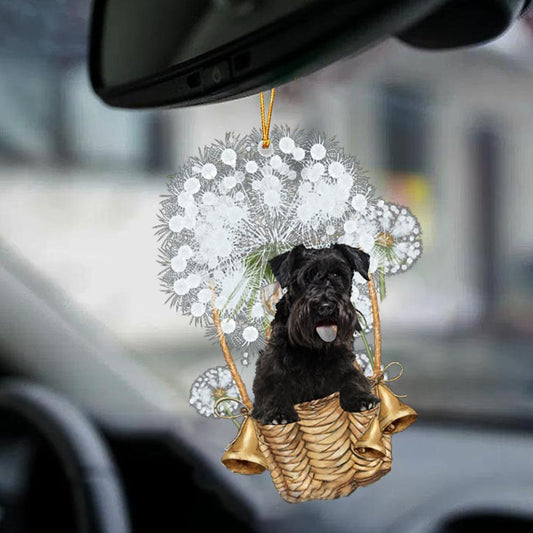 Miniature Schnauzer-Dandelion-Two Sided Ornament - Best gifts your whole family