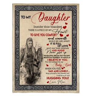 To My Daughter Blanket