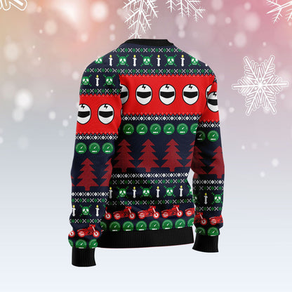 Motorbike Braaap Ugly Christmas Sweater, Christmas Ugly Sweater,Christmas Gift,Gift Christmas 2022