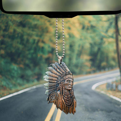 Native American Car Hanging Ornament, Ornament Car For Native American Lovers - Best gifts your whole family
