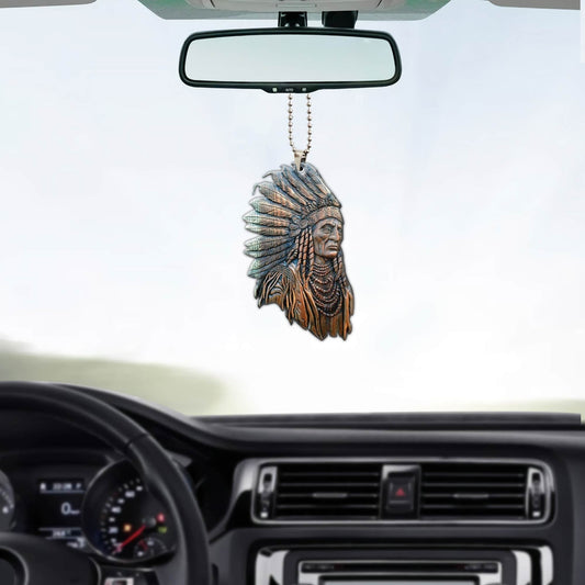 Native American Car Hanging Ornament, Ornament Car For Native American Lovers - Best gifts your whole family
