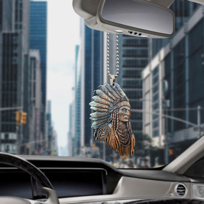 Native American Car Hanging Ornament, Ornament Car For Native American Loversg - Best gifts your whole family
