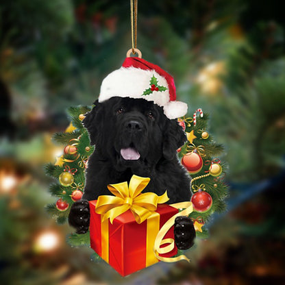 Newfoundland-Dogs Give Gifts Hanging Ornament - Best gifts your whole family