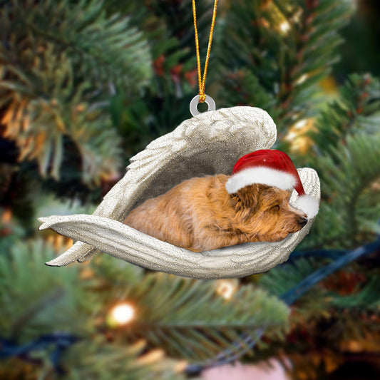 Norfolk Terrier Sleeping Angel Christmas Ornament Godmerc - Best gifts your whole family