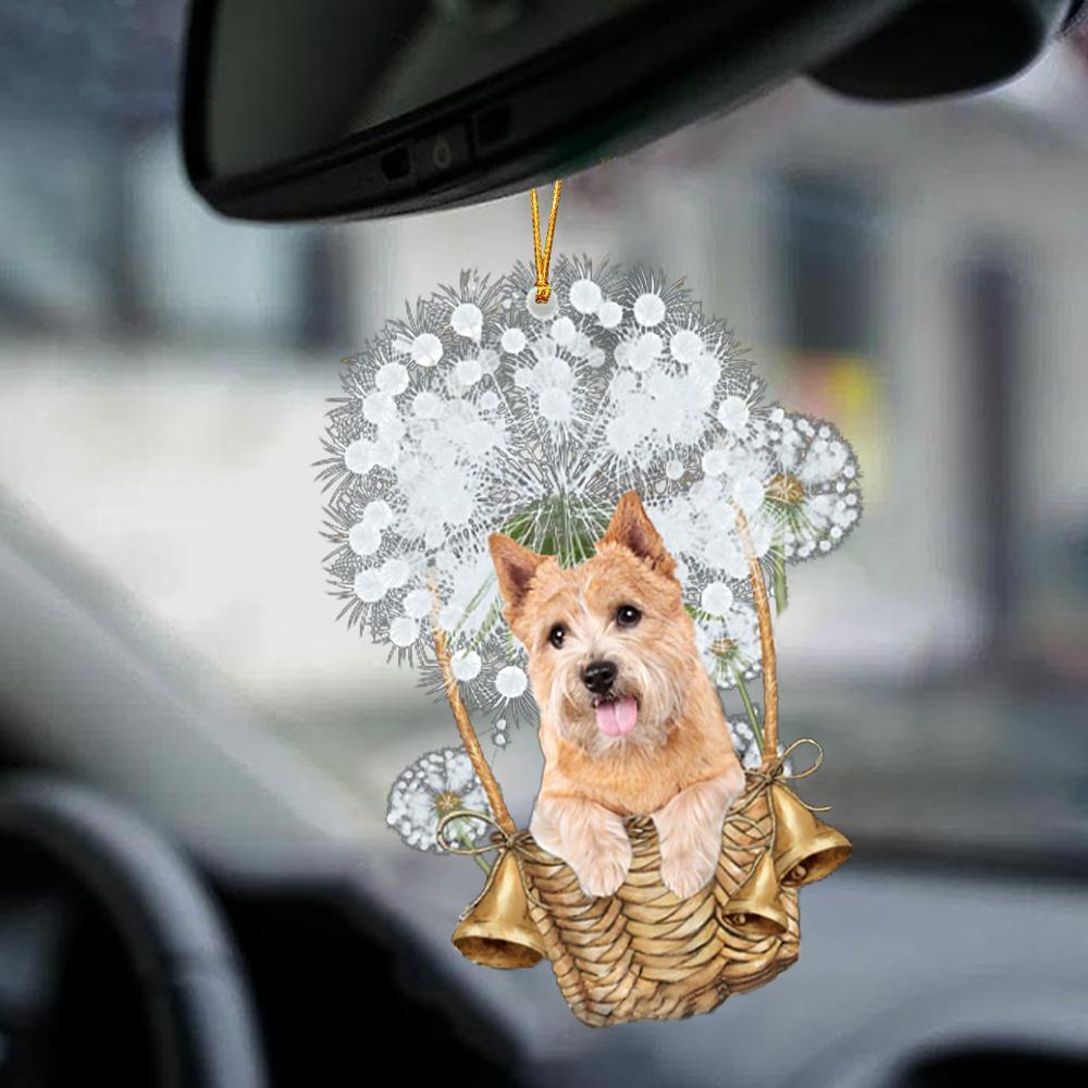 Norwich Terrier-Dandelion-Two Sided Ornament - Best gifts your whole family