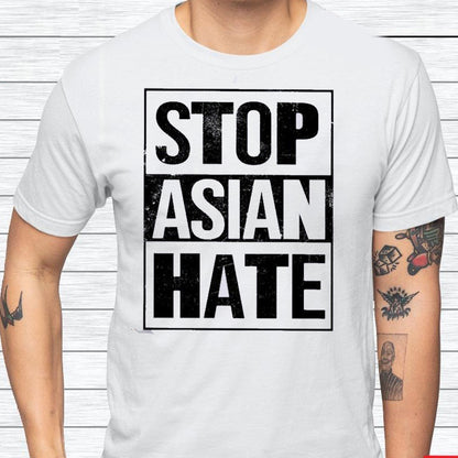 Official Anti Asian Stop Asian Hate Shirt