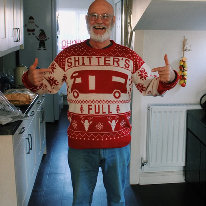 Christmas Vacation Shitter's Full Ugly Christmas Sweater Red,Christmas Ugly Sweater,Christmas Gift,Gift Christmas 2022