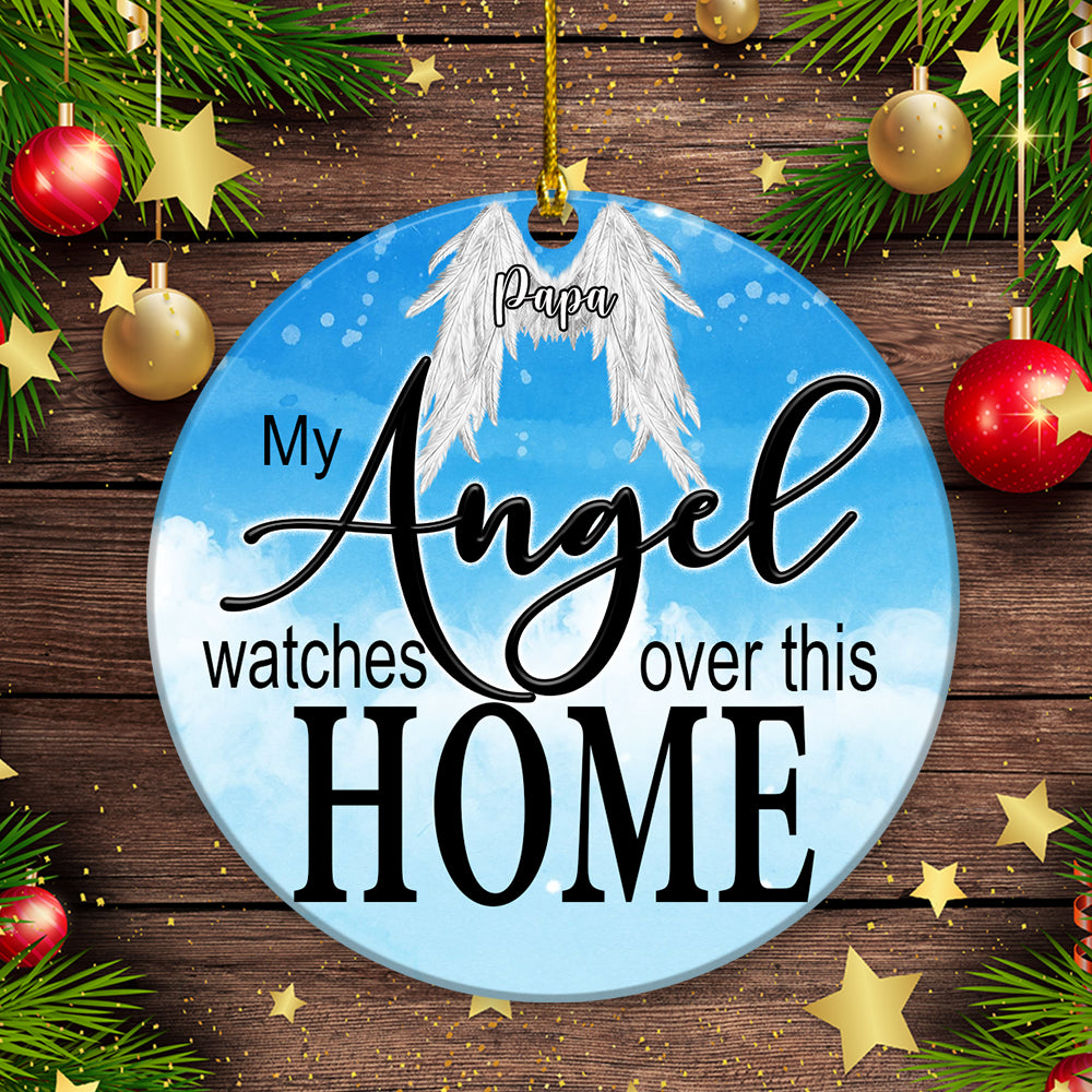 Ornament - Our Angel Memorial Christmas Ornament - Best gifts your whole family