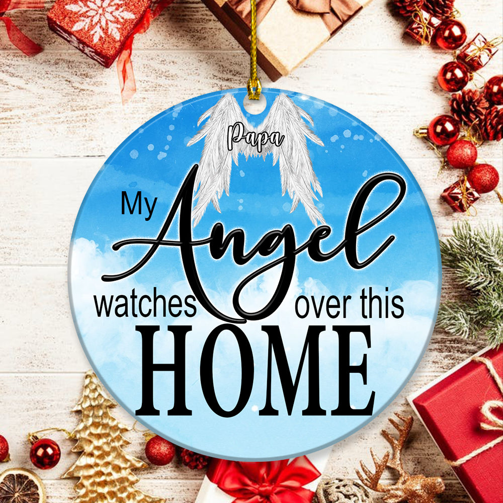 Ornament - Our Angel Memorial Christmas Ornament - Best gifts your whole family