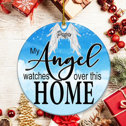 Ornament - Our Angel Memorial Christmas Ornament - Best gifts your whole family
