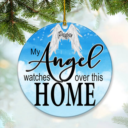 Ornament - Our Angel Memorial Christmas Ornament - Best gifts your whole family